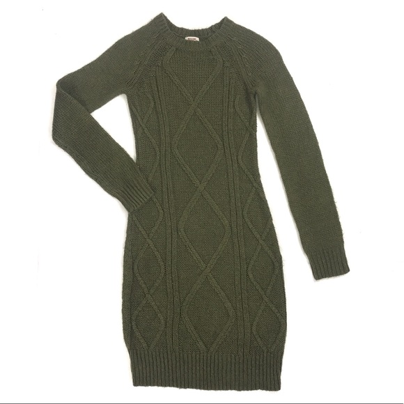 Mossimo Supply Co. Dresses & Skirts - ❤️ Mossimo Supply Co. - Olive Green Knit Dress